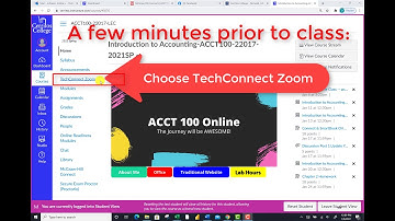 Using Tech Connect Zoom