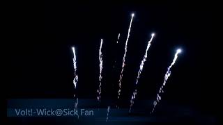 Volt-Wick Fan. 36 Schuss Fächerbatterie In F2. Feuerwerk, Vuurwerk, Fireworks, Fyrvaerkeri