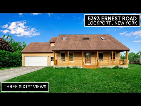 5393 Ernest Rd, Lockport, NY home video tour