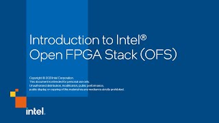 introduction to intel® open fpga stack