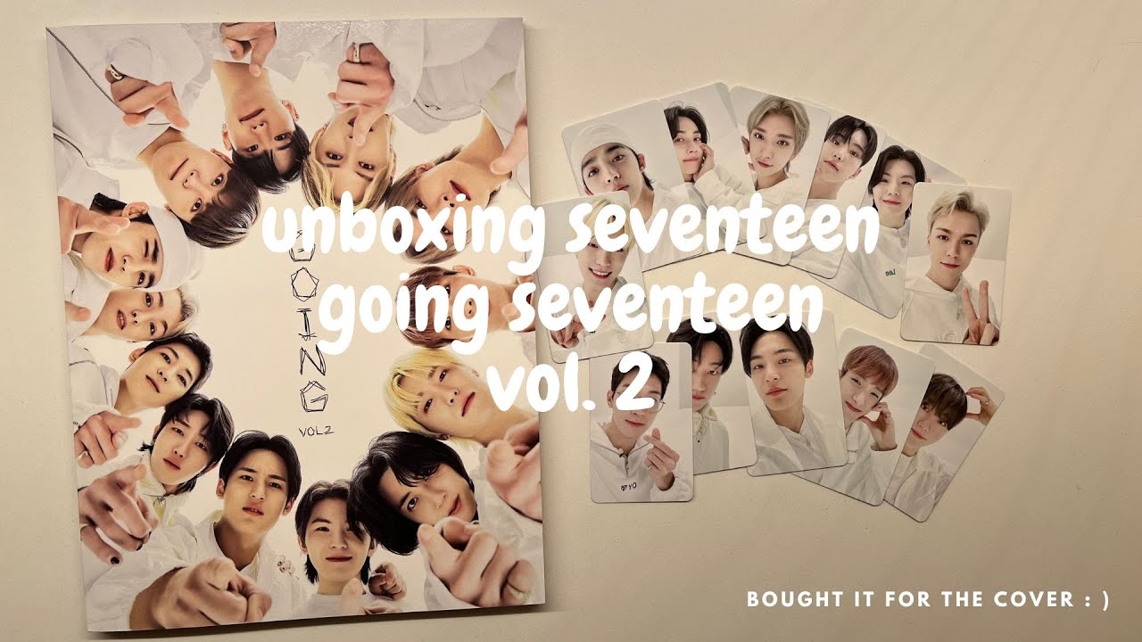 Unboxing Seventeen Going Seventeen Vol. 2 YouTube