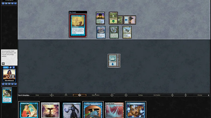 EDH MTG Commander Nin vs Edric  *Awesome Game!!*