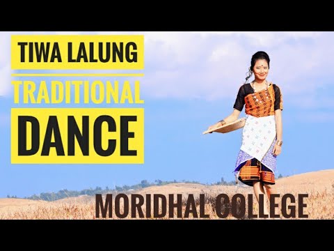 Tiwa dance at moridhol college Dhemaji