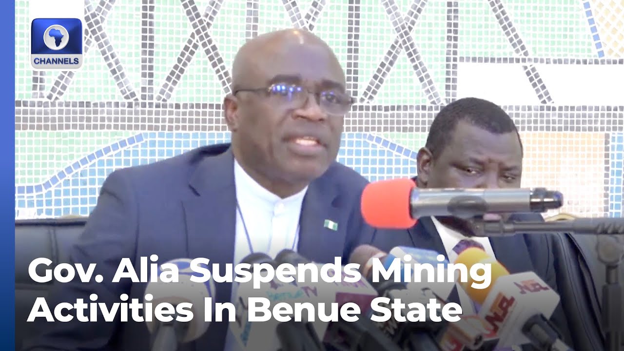 Mineral Resources: Gov Alia Suspends Mining Activities In Benue State