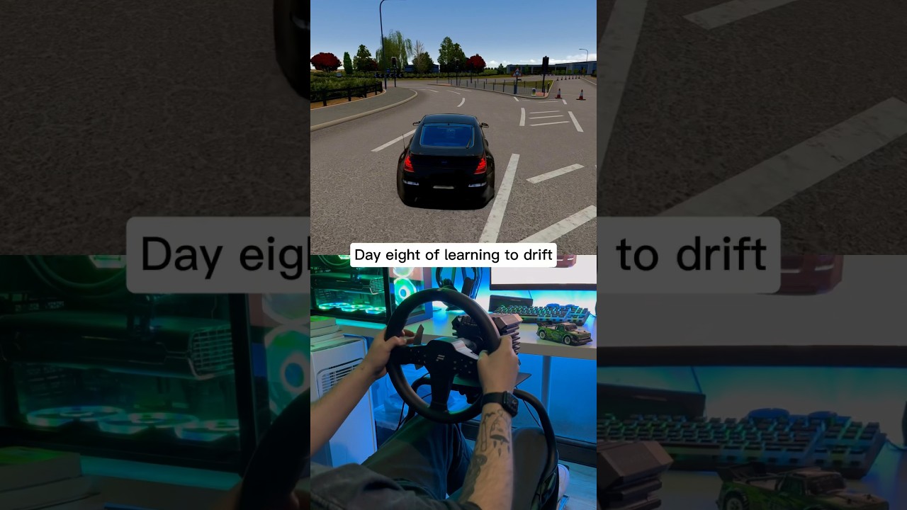 Day eight of learning to drift! 