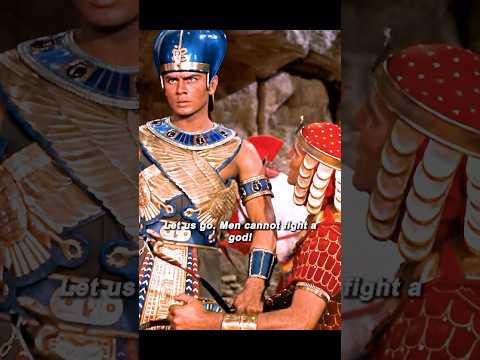 Movie Film Red Sea MIRACLE Moses Parts The Waters In The Ten Commandments 1956