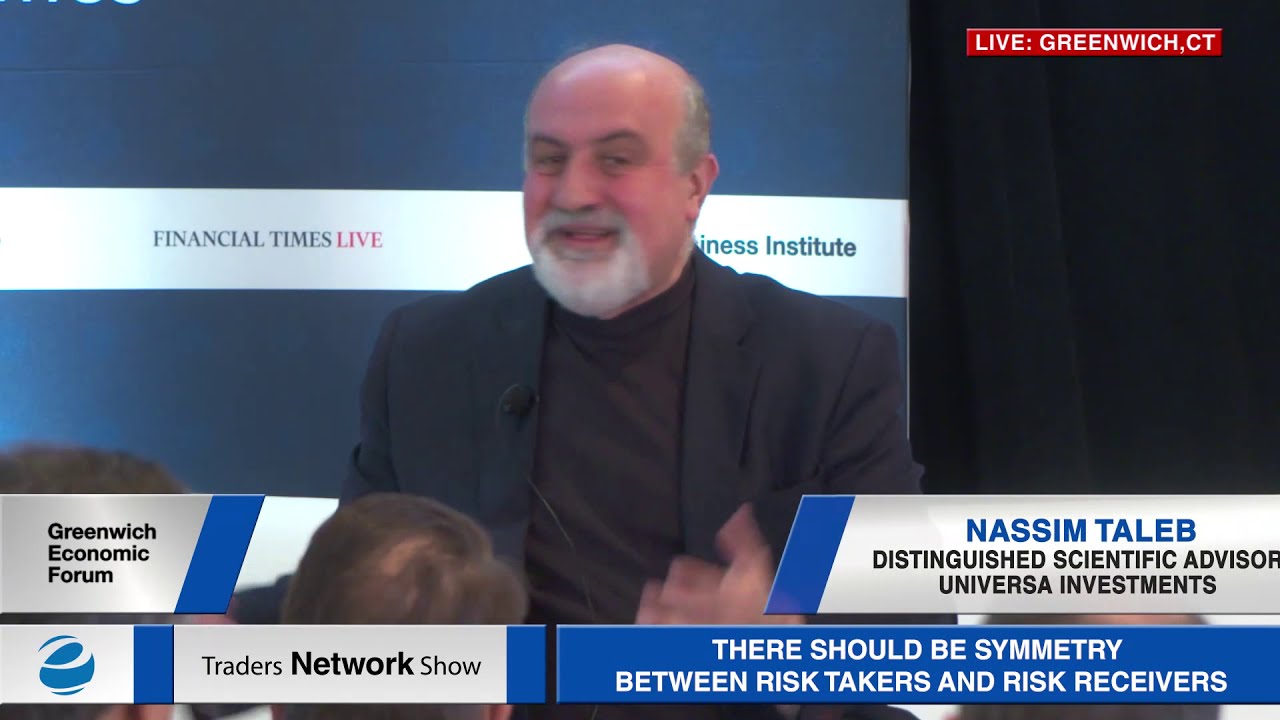 Gillian Tett & Nassim Taleb at Greenwich Economic Forum | Full-Length Video - Traders Network Show