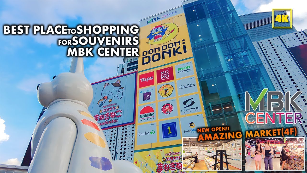 Best place to shopping for souvenirs in Bangkok / MBK CENTER