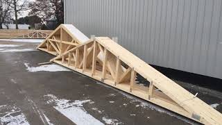 Trusses for sale on site - Ohio Truss -Attica, OH
