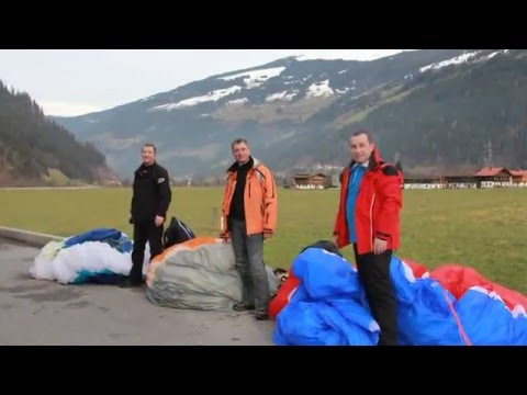 Paragliding Flight Tirol Zell am Zller 2013.mpg