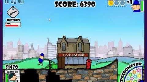 COPS and ROBBERS part [2] BRICKS TO THE FACE!!!