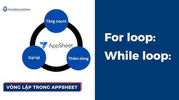 Giới thiệu về vòng lặp trong Appsheet | Appsheet nâng cao | Hòa data