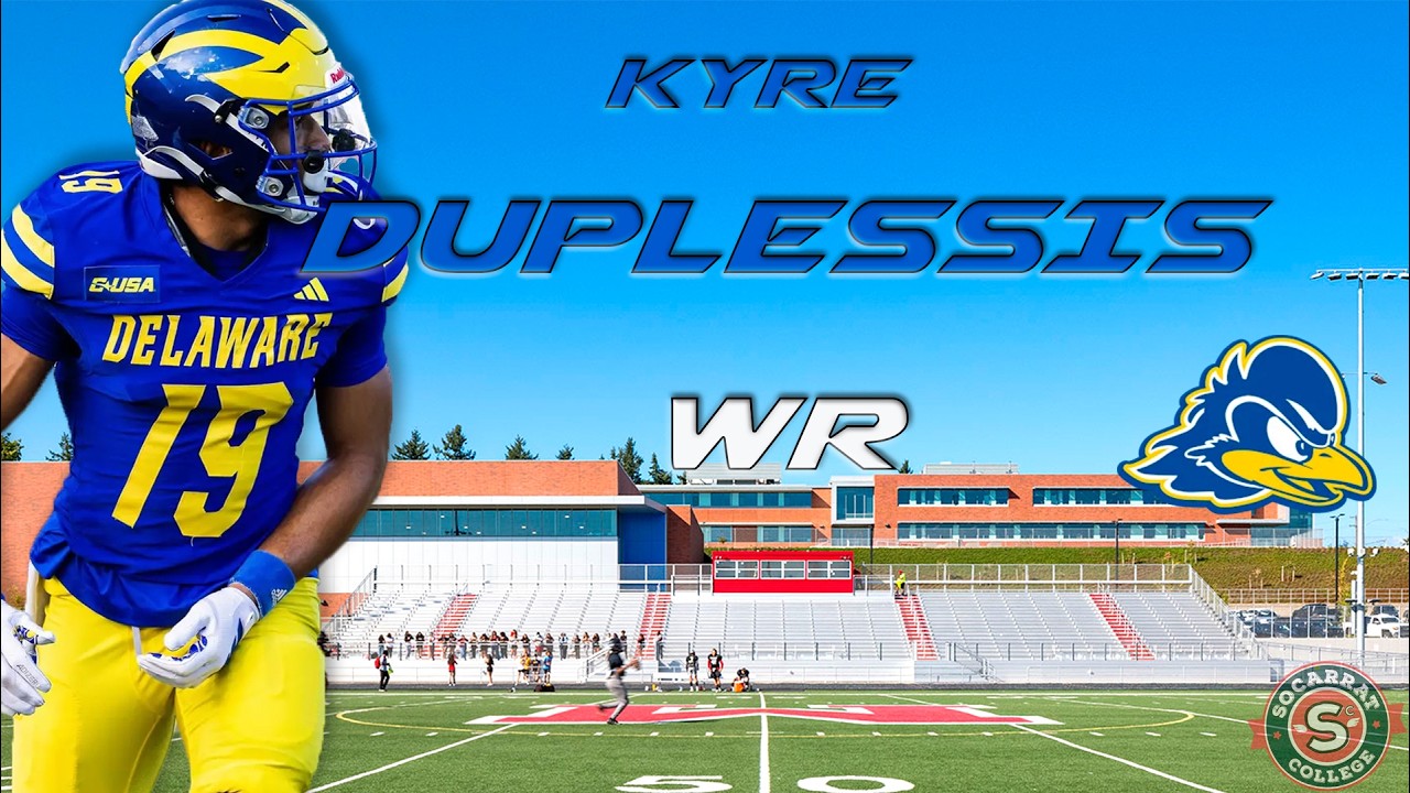 Kyre Duplessis. WR. Delaware. NFL Draft 2026