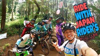 Ride with Japan Rider's // Patuha Bike Park // Tyo Cahyadi