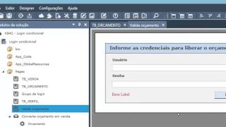 KB42 Demonstracao uso de validacoes acoes condicionais etc