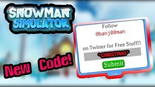Codesnowman Simulator New Code