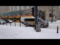 Warsaw is Beautiful in the Winter With Snow - February 2021