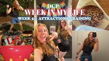 DCP Vlog Week 5 ❄️ | Attractions, Ride Op, Good Times | DISNEY COLLEGE PROGRAM