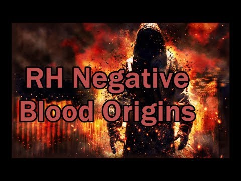 negative rh origins blood