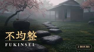 不均整 FUKINSEI — Japanese Tea Garden Ambient | Asymmetric Stone Path | 2 Hours