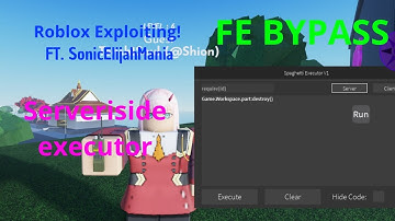 Roblox Exploiting | FT.  @SonicElijahMania 