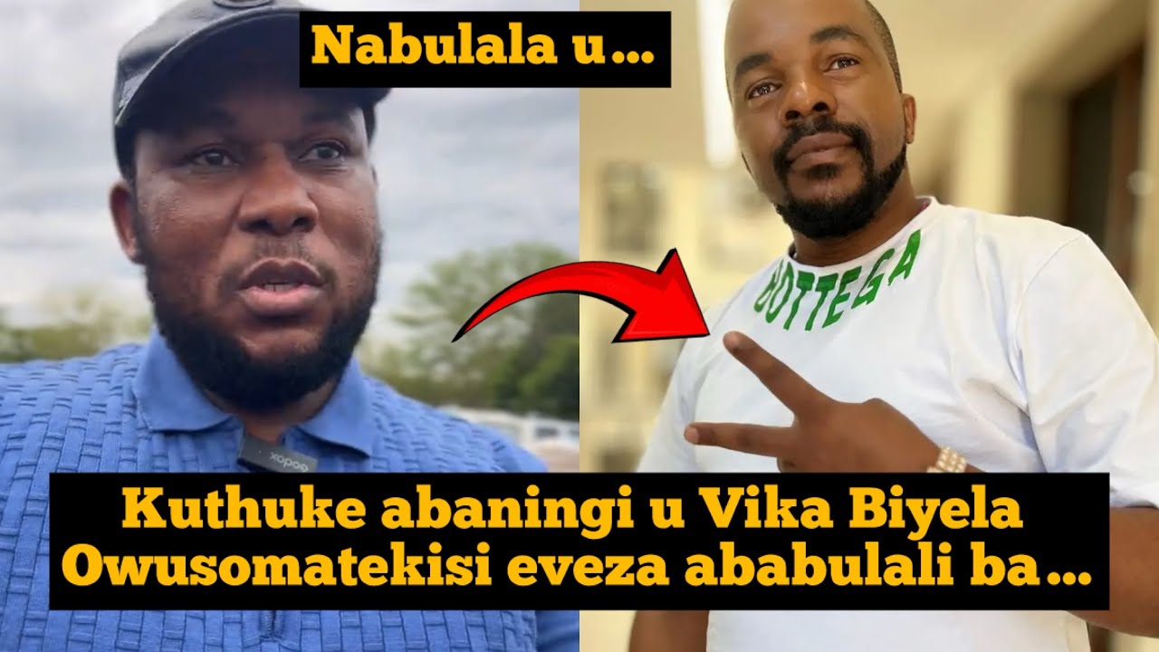 Nayi inkulumo ka Vika Biyela ongu Somatekisi kanti usolwa nangokubulala ehlangene no Bheki Cele