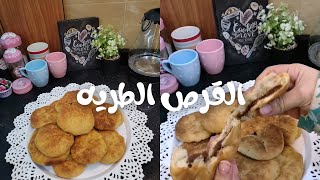 القرص الطريه بالعجوه ️قرص فلاحي للفطار و العشاء #قرص_طرية #قرص_فلاحي