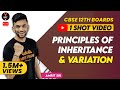 Principles of Inheritance and Variation in One-Shot | CBSE 12th Board Preparation | Amrit sir