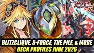 Blitzclique, S-Force, The Pile, & More! Yu-Gi-Oh! Deck Profiles June 2026