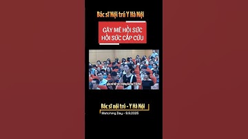 Gây mê hồi sức, hồi sức cấp cứu #trending #xuhuongyoutube #xuhuongtiktok