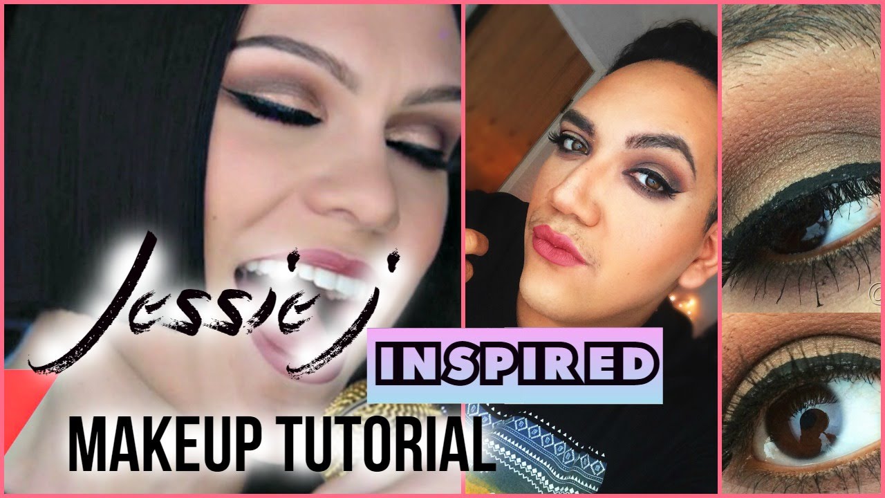 Jessie J Flashlight Inspired Makeup Madlymitch YouTube