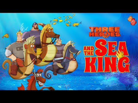 Видео: Three Heroes and the Sea King | "Три богатыря и Морской царь" с английскими субтитрами