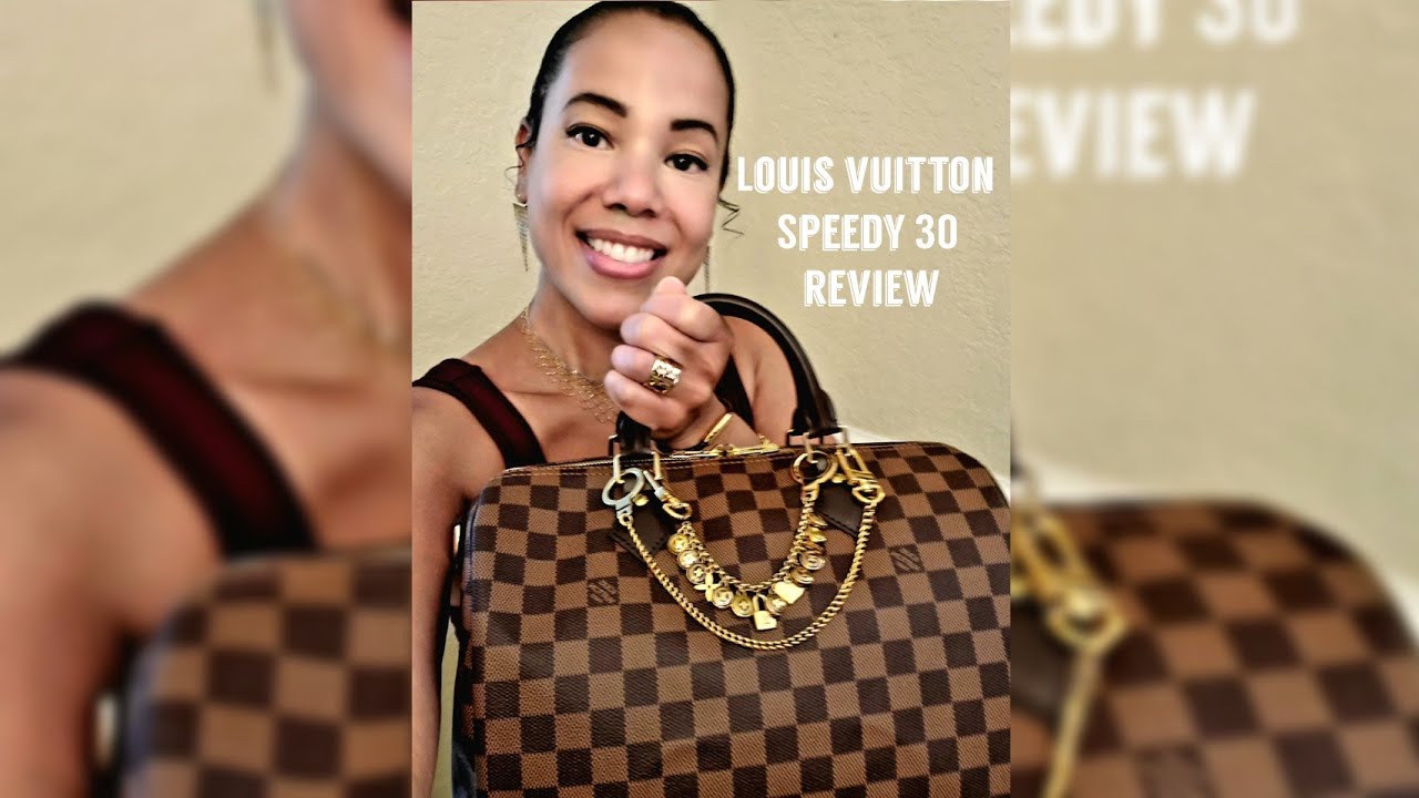 What's in my purse + Louis Vuitton Speedy Bandouliere 30 review