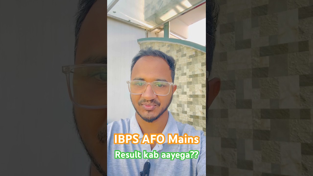 IBPS AFO PRELIMS result kab aayega?? 