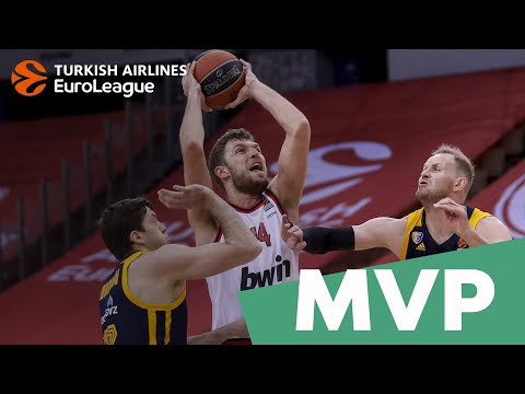 Turkish Airlines EuroLeague MVP of the Week: Sasha Vezenkov, Olympiacos Piraeus