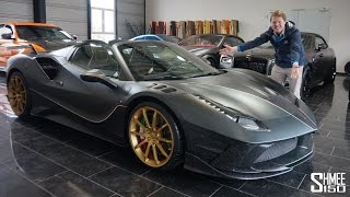 What happens when you take a ferrari 488 spider to mansory and say 'go
nuts'? the siracusa 4xx is result, armed with lots of carbon fibre,
whole...