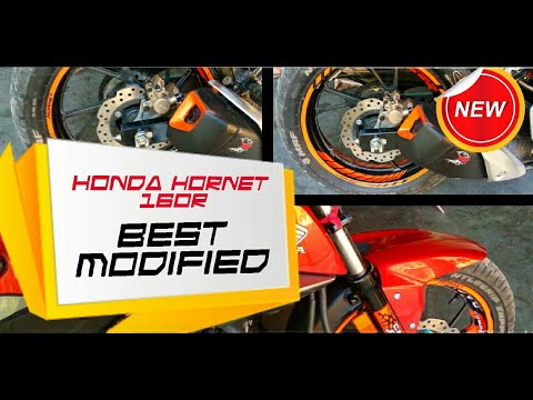 Honda Hornet 160r Best Modification Best Modified Rim Design For Bike Hornet 160r Stickering By Bikes