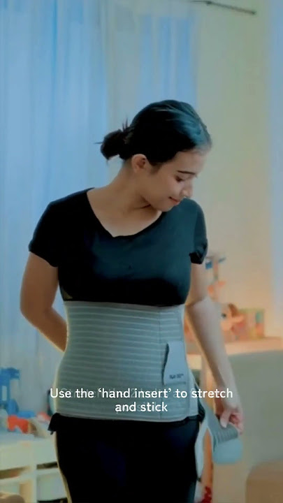 How to Wear Mamaway Postpartum Recovery Belly Band Tutorial