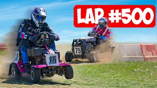 I Raced in an 500 Lap Lawn Mower Race - This is What Happened...