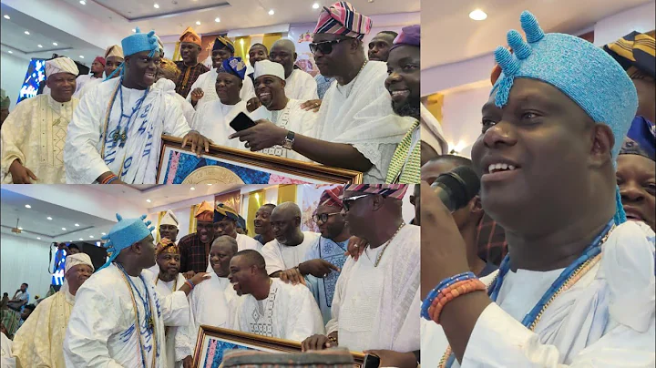 WOW! SEE HOW OONI PERFORM HIS SCHOOL ANTHEM AS HE REUNITE WITH OLD CLASSMATES AT HIS 10 CORONATION 