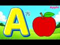 A for Apple 🍎 | A A Apple 🍏 | Alphabet Music Adventure | Mini Shark 🦈