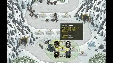 Kingdom Rush - Level 7 (Campaign) - Coldstep Mines