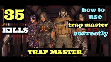 HOW TO USE TRAP MASTER CORRECTLY ! CALL OF DUTY MOBILE BATTLE ROYALE