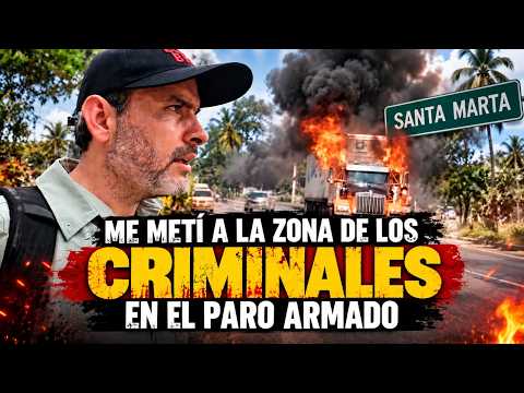 Miniatura: Paro armado en Santa Marta: el miedo que obliga a callar