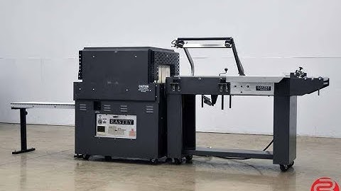 2000 Eastey 16" x 22" Automatic Shrink Wrap System