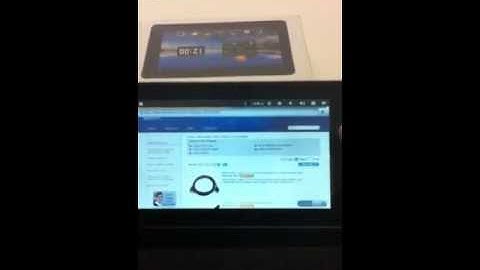 ANDROID 2.2 SUPER PAD 3 TABLET DEMO