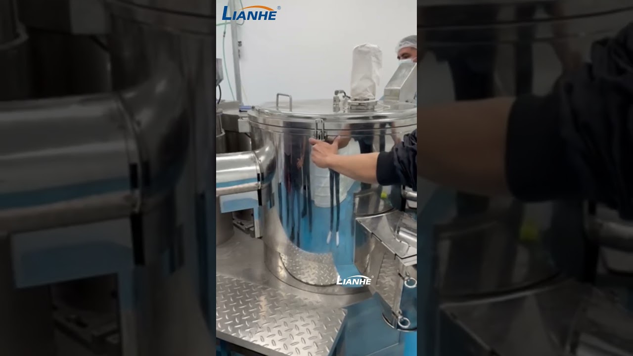 High Speed Powder Mixer Test in Our Customers' Factory