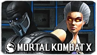 СИНДЕЛ И НУБ САЙБОТ В MORTAL KOMBAT X!