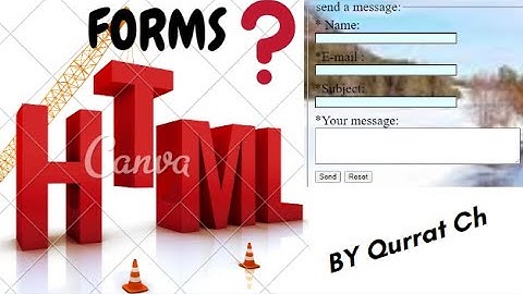 How to create HTML Forms in Urdu and Hindi|Learn with Qurratulain