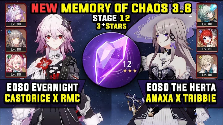 E0 Evernight Team X Castorice & E0 The Herta Carry (3 Stars) Memory Of Chaos 12 Honkai Star Rail 3.6